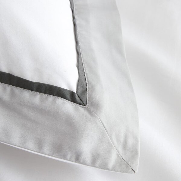 Biancheria da letto bianca in cotone per letto matrimoniale 200x200 cm Mayfair – Bianca