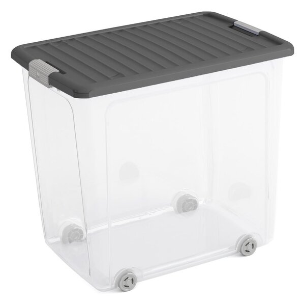 Scatola con coperchio in plastica 56,5x39x51,5 cm W box XL – KIS