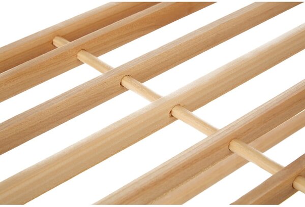 Scarpiera colore naturale chiaro in abete massiccio 74x30x27 cm Parker – Premier Housewares