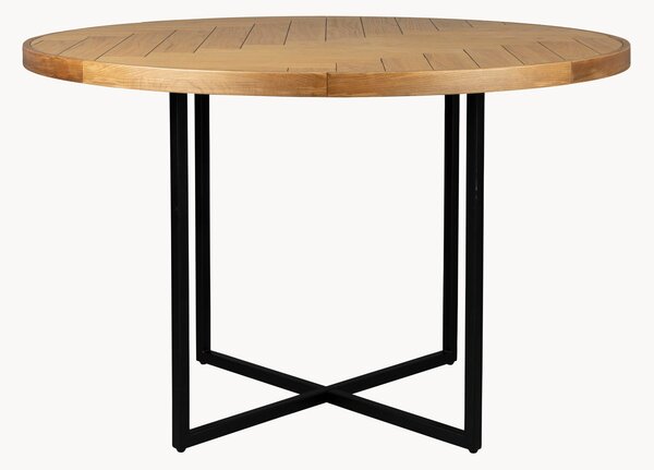 Tavolo rotondo in legno di quercia Class Ø 120 cm