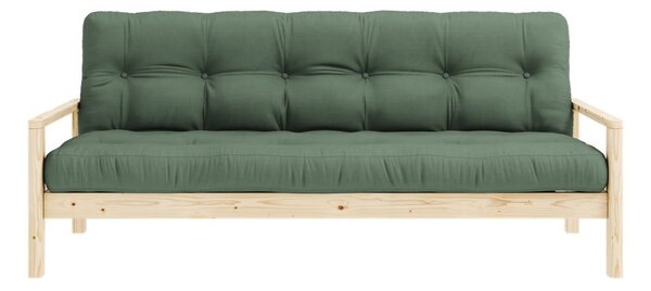 Divano letto verde 205 cm Knob - Karup Design