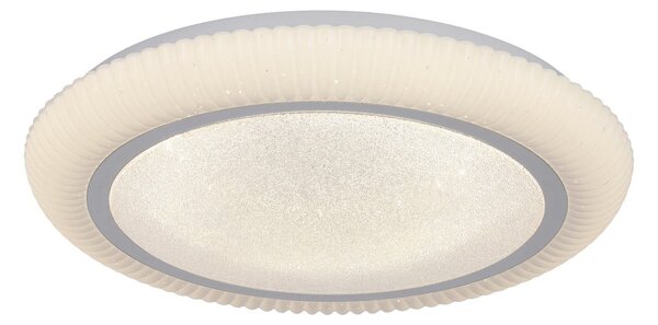 Plafoniera LED bianca 38x38 cm Gilly – Candellux Lighting