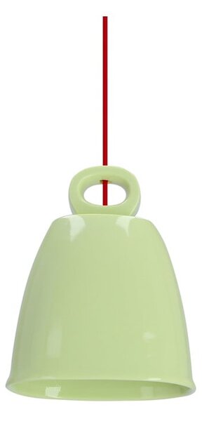 Lampadario per bambini verde con paralume in ceramica Sewilla – Candellux Lighting