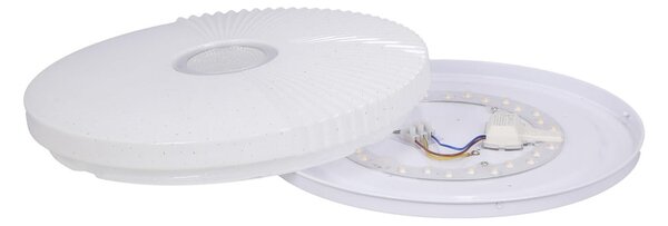Plafoniera LED bianca 38x38 cm Sunny – Candellux Lighting