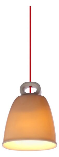 Lampadario per bambini bianco con paralume in ceramica Sewilla – Candellux Lighting