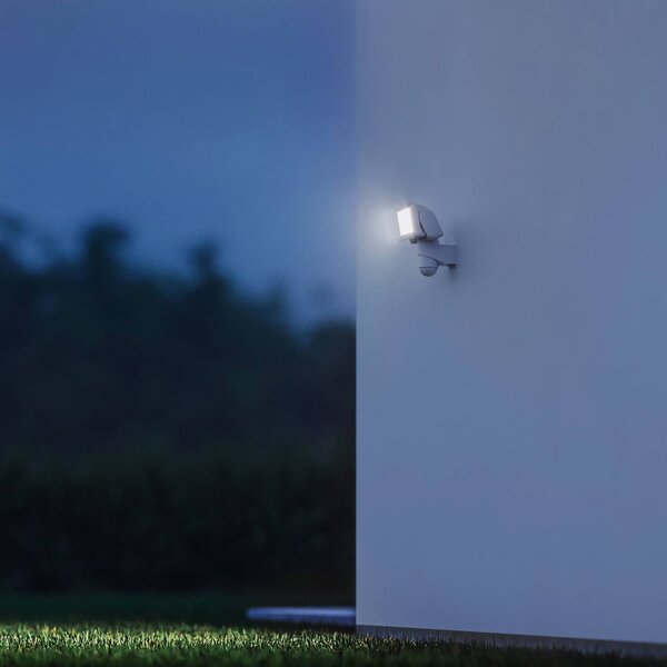 STEINEL LS 300 S applique esterni sensore bianco, Bianco / Opale, Alluminio, Moderno, Lampada LED da esterni