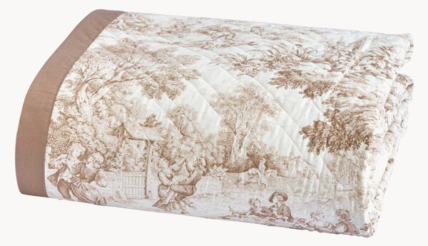 Copriletto Toile De Jouy