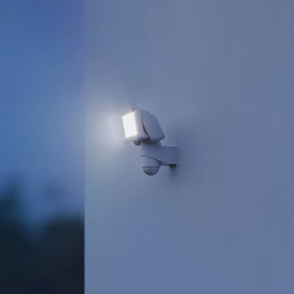 STEINEL LS 300 S applique esterni sensore bianco, Bianco / Opale, Alluminio, Moderno, Lampada LED da esterni