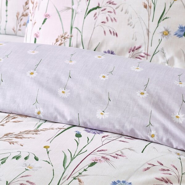 Biancheria da letto lavanda/beige per letto singolo 135x200 cm Grasmere – Catherine Lansfield