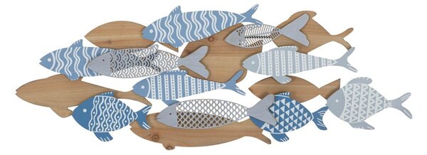 Decorazione da parete in metallo 91x33,5 cm Fish - Mauro Ferretti