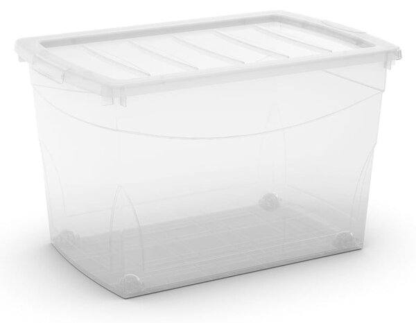 Scatola con coperchio in plastica 58,5x39x36,5 cm Omnibox XL – KIS