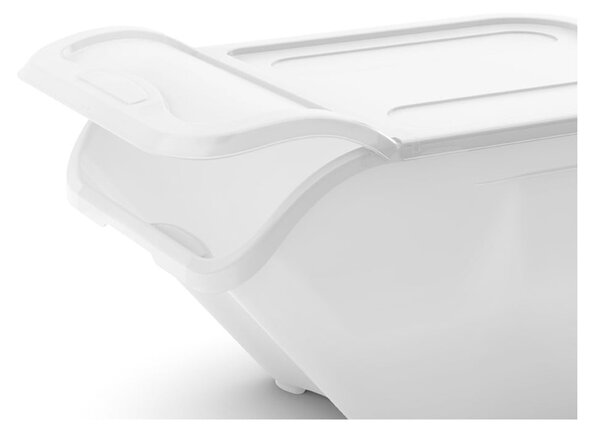 Scatola con coperchio bianca in plastica 55x39x46 cm All In Box – KIS