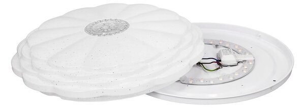 Plafoniera LED bianca 38x38 cm Victus – Candellux Lighting