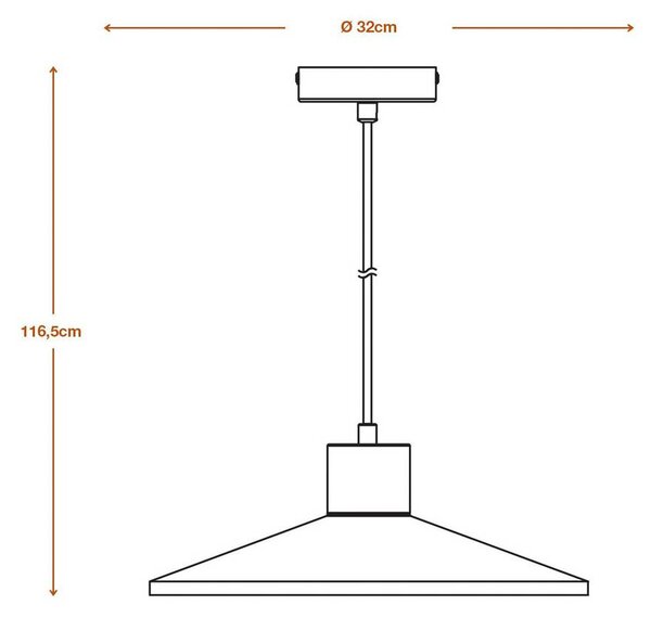 OSRAM Lampada a sospensione CONCRETE WOOD, dimmerabile, Alluminio / Grigio / Zincato, Soggiorno / Sala da pranzo, calcestruzzo / cemento, Giovanile, Lampada a sospensione