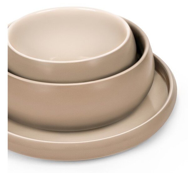 Ciotoline in set per zuppe e minestre/per ramen beige in gres 4 pz 1 l Terra Vira – Bonami Selection