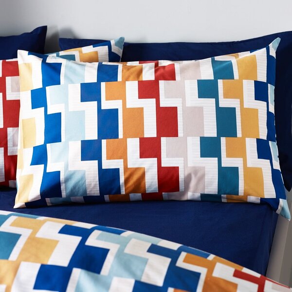 Biancheria da letto per letto singolo 135x200 cm Bryson Geo – Catherine Lansfield