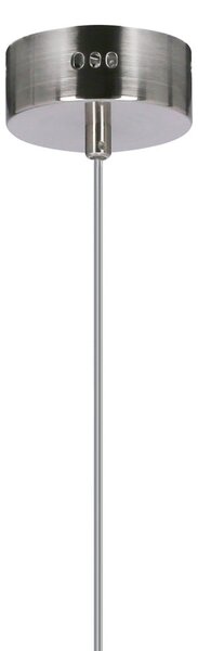 Lampadario LED blu con paralume in vetro ø 13 cm Fiuggi – Candellux Lighting