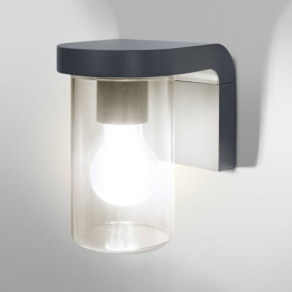 OSRAM Applique da esterni ENDURA CLASSIC CASCADE, dimmerabile, Alluminio / Grigio / Zincato, Alluminio, Moderno, Applique da esterni