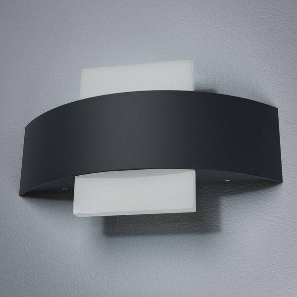 OSRAM Applique da esterni a LED ENDURA STYLE SHIELD, Alluminio / Grigio / Zincato, Alluminio, Moderno, Applique LED da esterni
