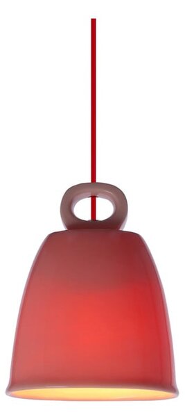 Lampadario rosa con paralume in ceramica Sewilla – Candellux Lighting