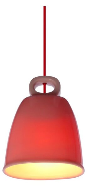 Lampadario rosa con paralume in ceramica Sewilla – Candellux Lighting
