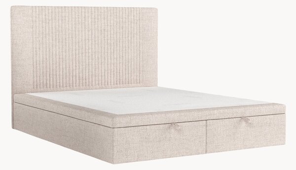 Letto imbottito fatto a mano con contenitore Mavel