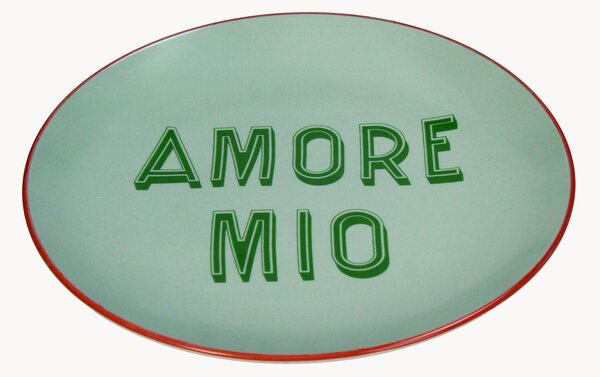 Set di 6 piatti da colazione Amore Mio