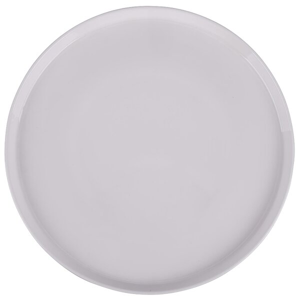 Set 6 piatti frutta Delice In new bone China Finitura lucida Con bordo rialzato Misure: � 20,6 x h. 1,6 cm Lavabile in lavastoviglie Utilizzabile nel microonde