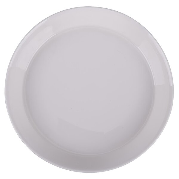 Set 6 piatti fondi Delice In new bone China Finitura lucida Con bordo rialzato Misure: � 21 x h. 3,5 cm Lavabile in lavastoviglie Utilizzabile nel microonde Colore: bianco