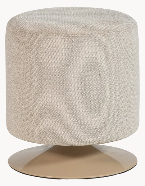 Pouf girevole in bouclé Islen