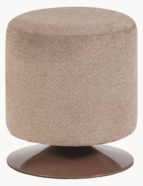 Pouf girevole in bouclé Islen