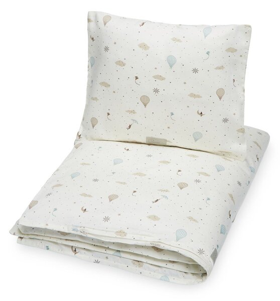 Set copripiumino e federa da bambini avorio in cotone organico per culla 100x140 cm Dreamland – Cam Cam Copenhagen