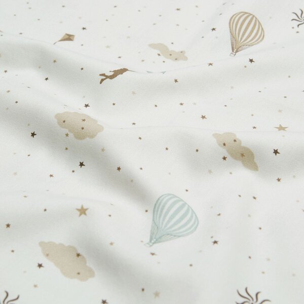 Set copripiumino e federa da bambini avorio in cotone organico per culla 100x140 cm Dreamland – Cam Cam Copenhagen