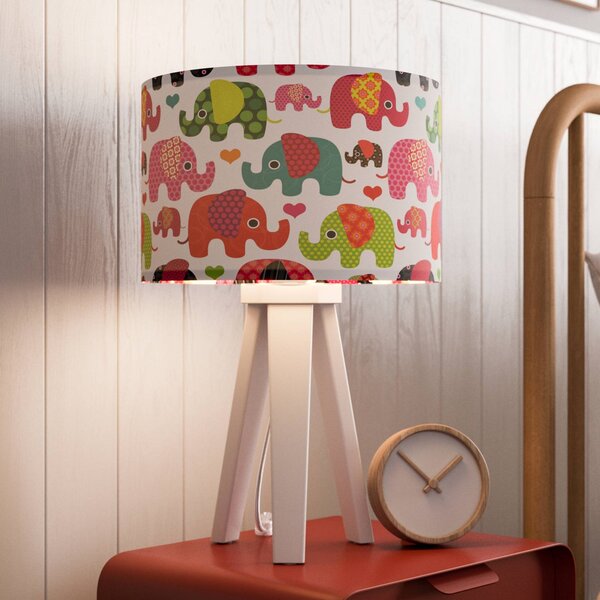Maco Design Lampada da tavolo Elefante per bimbi