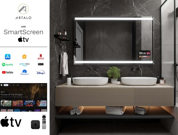 Specchio con LED illuminazione M11 premium