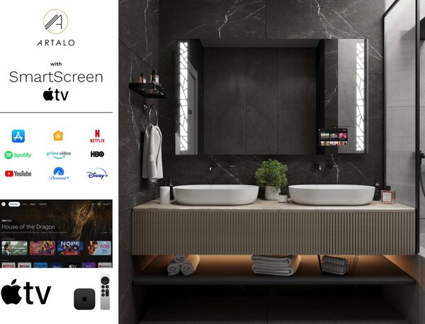 Specchio con LED illuminazione M22 premium