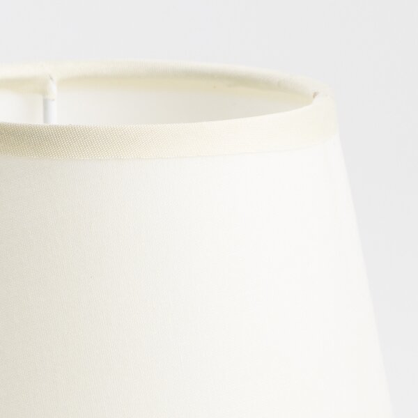 Brilagi - Lampada da tavolo NUBILA WOOD 1xE27/25W/230V quercia/color crema
