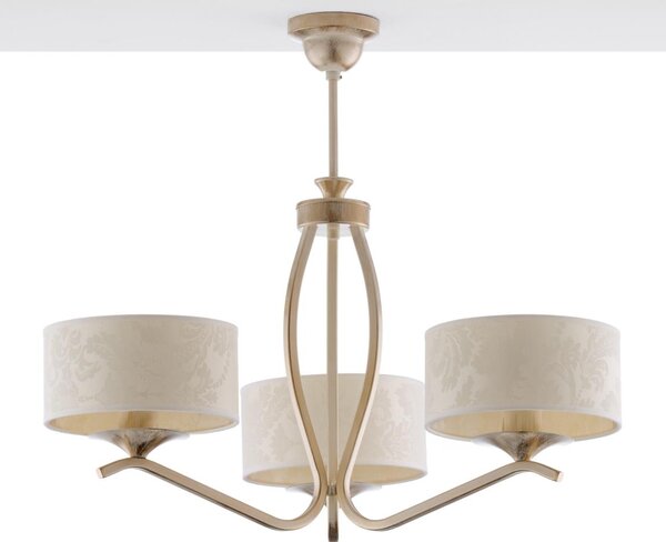 JUPITER 1274-KS3E - Lampadario su stelo KASZMIR 3xE27/60W