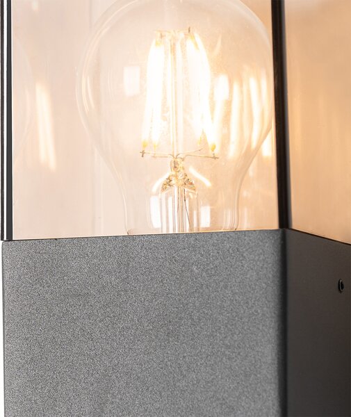 Lampada da parete moderna per esterno grigio scuro IP44 - Danimarca