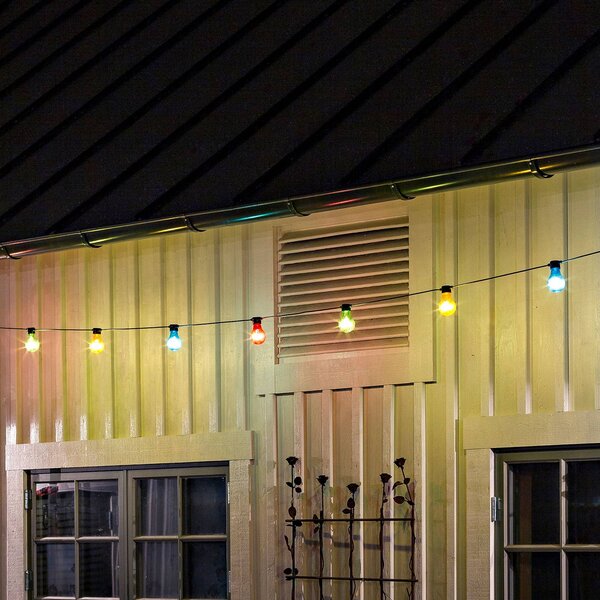 Konstsmide Christmas Catena luminosa LED Biergarten 10 luci colorate
