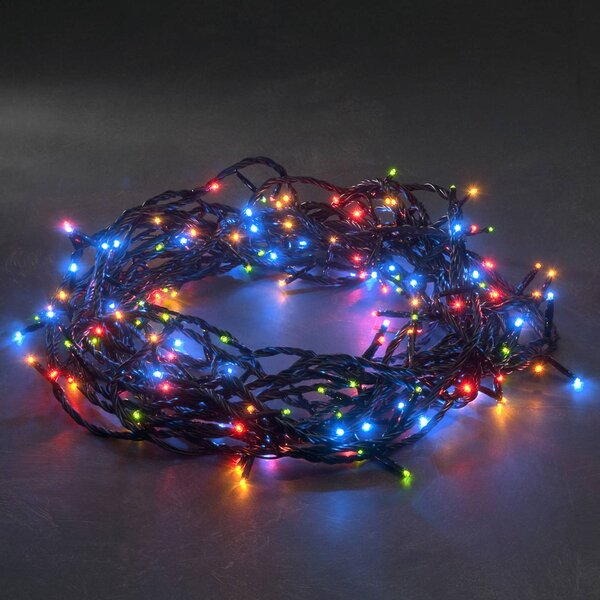 Konstsmide Christmas Microcatena luminosa a LED colorata con 180 luci