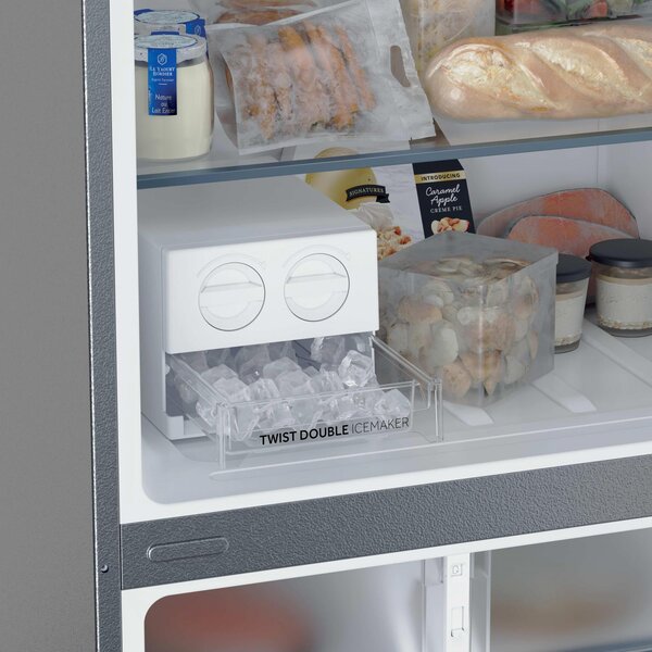 Haier Frigorifero Doppia Porta Capacit 464 Litri Classe energetica D Raffreddamento No Frost colore Acciaio Inox - HPR5718DNMX