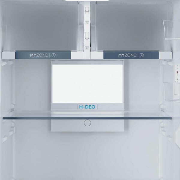 Haier Frigorifero Doppia Porta Capacit 464 Litri Classe energetica D Raffreddamento No Frost colore Acciaio Inox - HPR5718DNMX