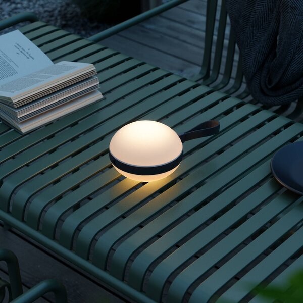 Nordlux Lampada da esterno a LED Bring to go Ø 16 cm bianco/nero