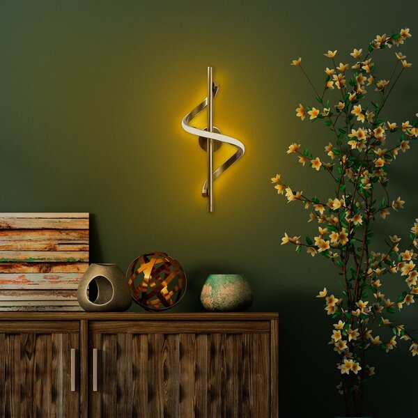 Lampada da parete LED color ottone Likma – Opviq lights