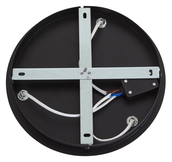 Faretto da bagno moderno nero 3 luci IP44 - Ducha