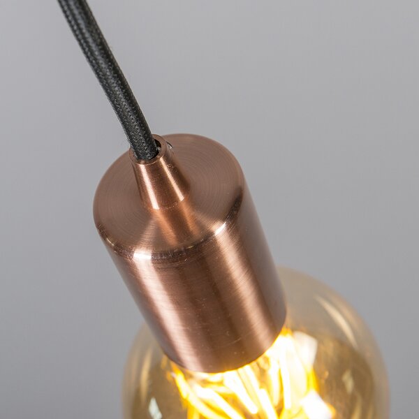 Lampada a sospensione industriale rame - Facil