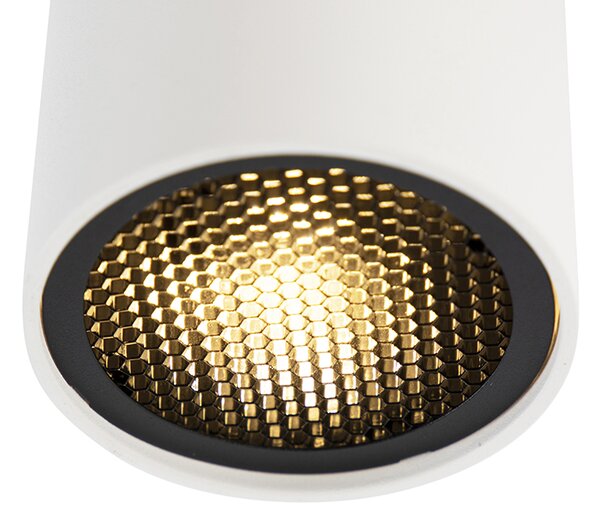 Faretto di design bianco - Tubo Honey