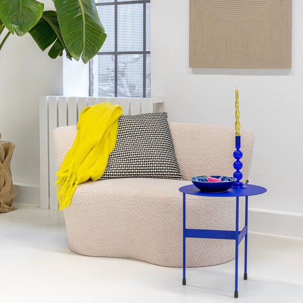 Tavolino rotondo in metallo ø 45 cm Mira – Spinder Design
