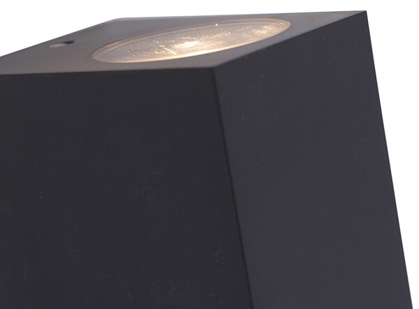 Lampada da parete smart grigia in plastica con 2 Wifi GU10 - Baleno